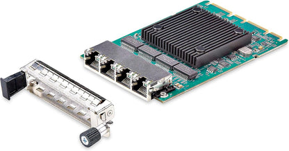 StarTech.com 4-Port RJ45 Gigabit OCP 3.0 Server Network Card w/Intel I350, SFF 4C+/PCIe 3.0/PXE/VLAN, 3-Speed Ethernet NIC