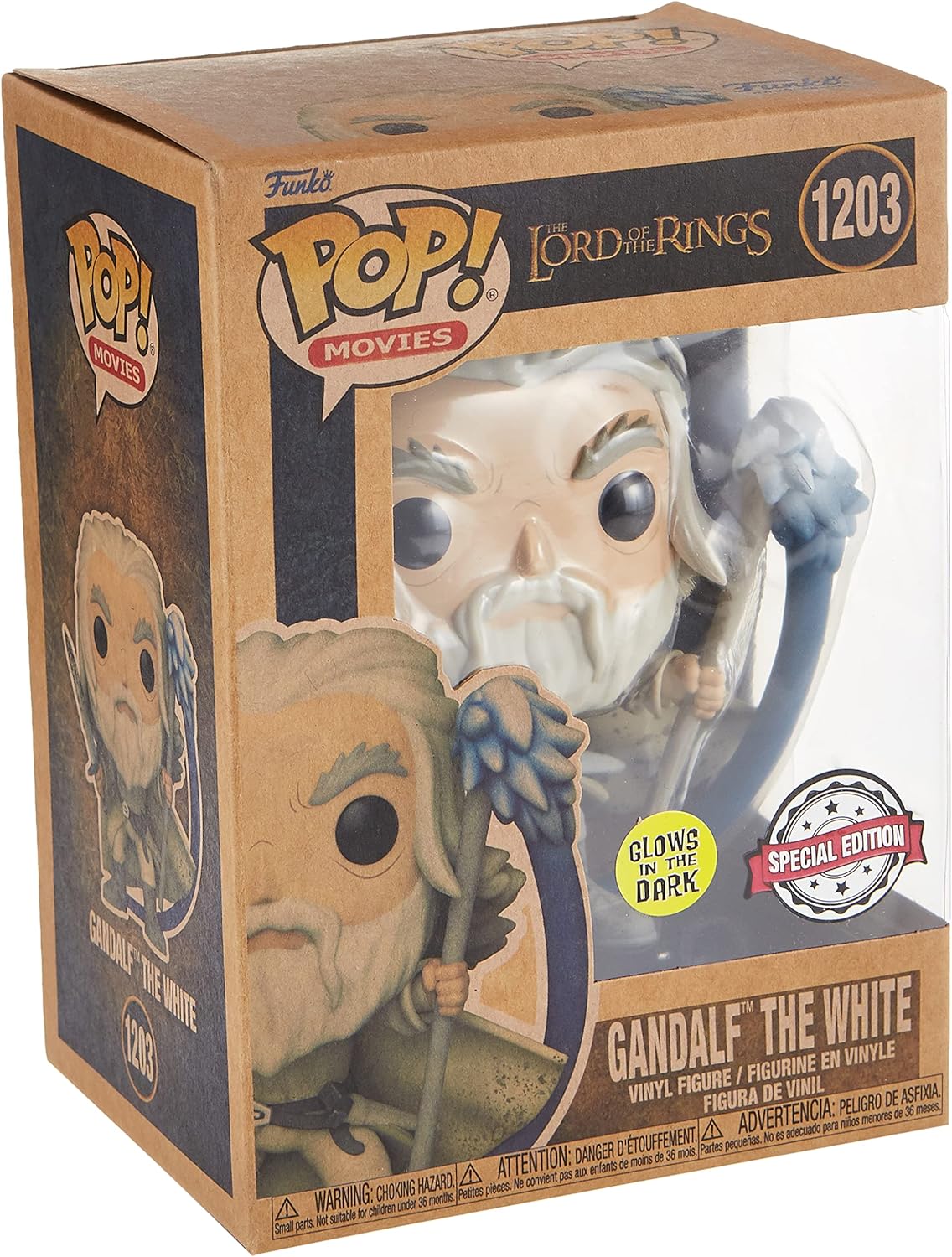 Lord Of The Rings Pop! Movies Vinyl Figure Earth Day 2022 Gandalf W/Sword & Staff(Gw) 9 Cm