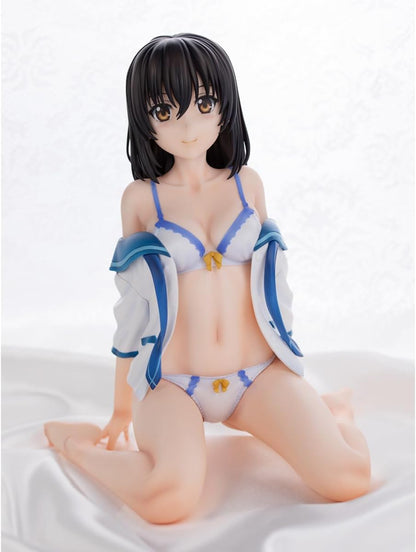 Hobby Stock Strike The Blood Final Statuette PVC 1/4 Yukina Himeragi White Lingerie Ver. 22 cm