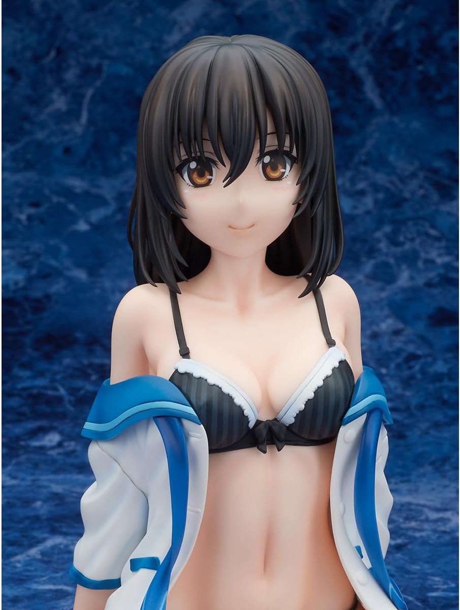 Hobby Stock Strike the Blood Final Princess Hiiri Yukina, Black Lingerie Ver., 1/4 Scale, Total Height Approx. 8.7 inches (220 mm), ABS and PVC Pre-painted Complete 1/4 Scale Figure