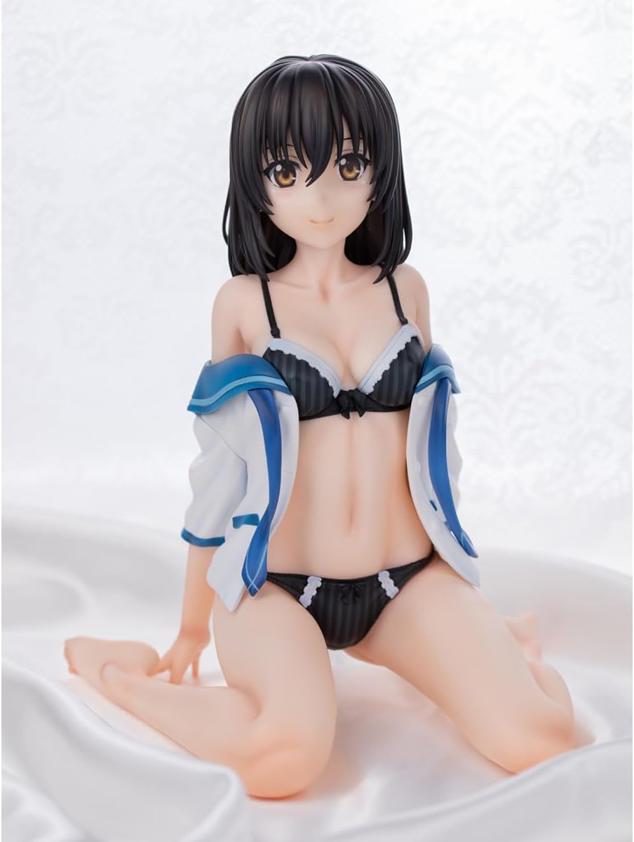 Hobby Stock Strike the Blood Final Princess Hiiri Yukina, Black Lingerie Ver., 1/4 Scale, Total Height Approx. 8.7 inches (220 mm), ABS and PVC Pre-painted Complete 1/4 Scale Figure