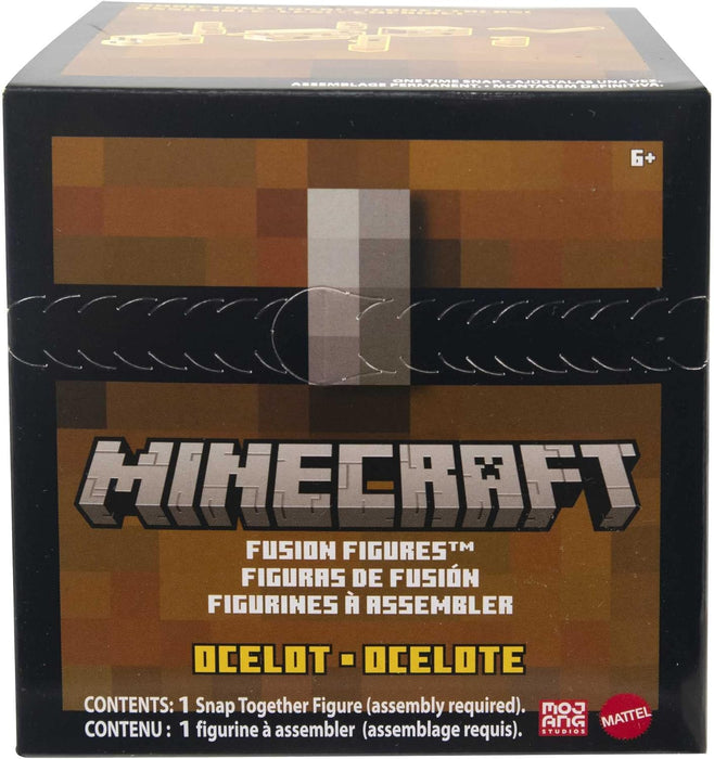 Mattel Minecraft Fusion Figures Craft-a-Figure Set, Build Your Own Minecraft Characters to Play With, Trade and Collect, Toys for Kids Ages 6 Years and Older, Multicolor (HDV56
