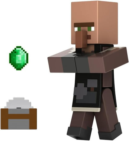 Minecraft figura Stone mason cantero con accesorios HTL82sGTP08 MATTEL