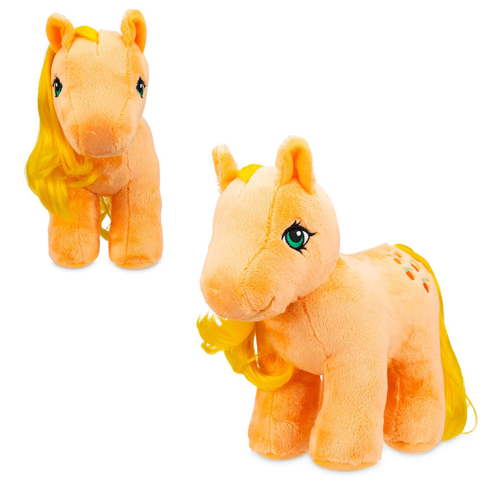 My Little Pony | Applejack Plush | Retro Horse Gifts for Girls and Boys, Collectable Vintage Horse Toys for Kids, Unicorn Toys for Boys and Girls Aged 3+ | Basic Fun 35328