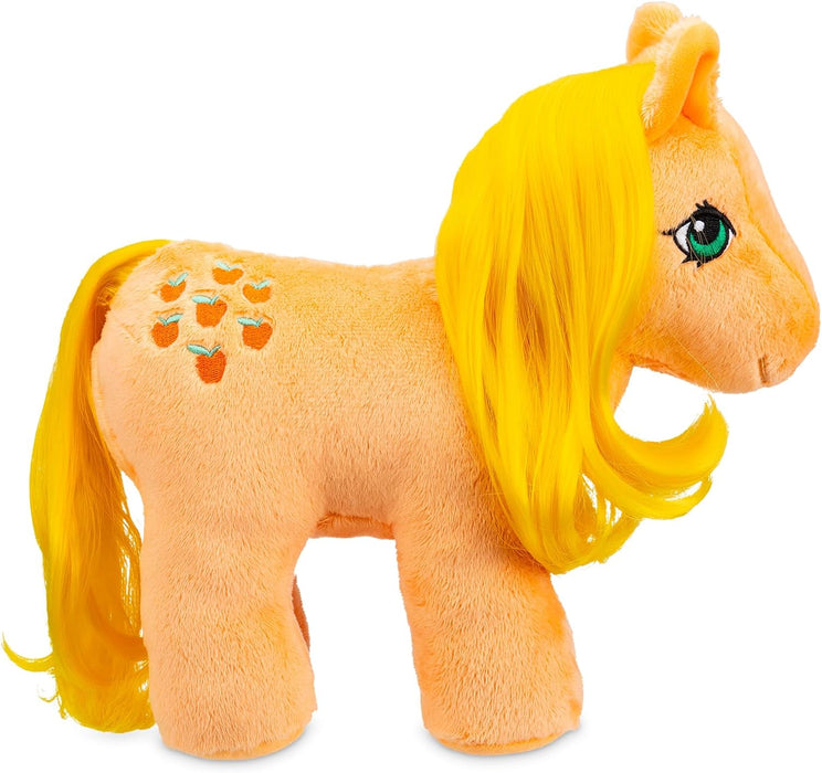 My Little Pony | Applejack Plush | Retro Horse Gifts for Girls and Boys, Collectable Vintage Horse Toys for Kids, Unicorn Toys for Boys and Girls Aged 3+ | Basic Fun 35328