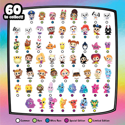 Just Play Just Play 44797 Disney Doorables Peek Technicolor Takeover, Multi-Color, 1.5 inch Series 11