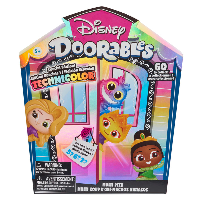 Just Play Just Play 44797 Disney Doorables Peek Technicolor Takeover, Multi-Color, 1.5 inch Series 11