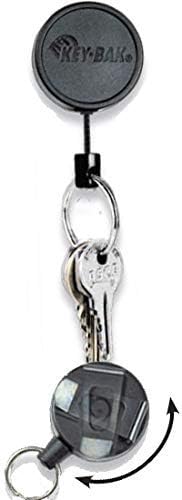 KeyBak Kb Mid6 Outdoor Key Reel available in Black - Size 90 cm KB6