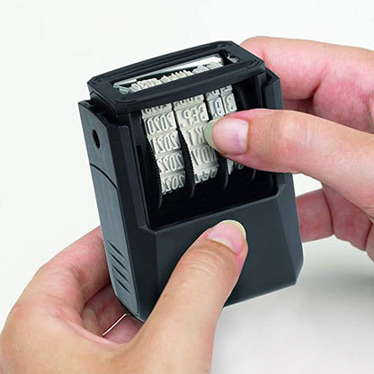 Trodat Printy 4810 Date Stamp - Year Month Day Numerals Self Inking - 3.8mm Black