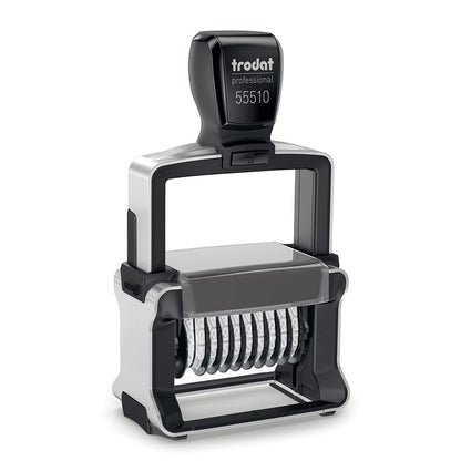 Trodat Professional 55510 Numberer Self Inking Stamp,Black