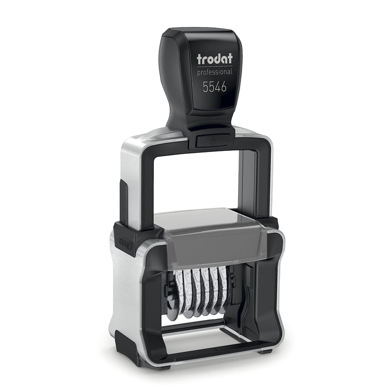 Trodat Professional 5546 Numberer Self Inking Stamp,Large Large Single