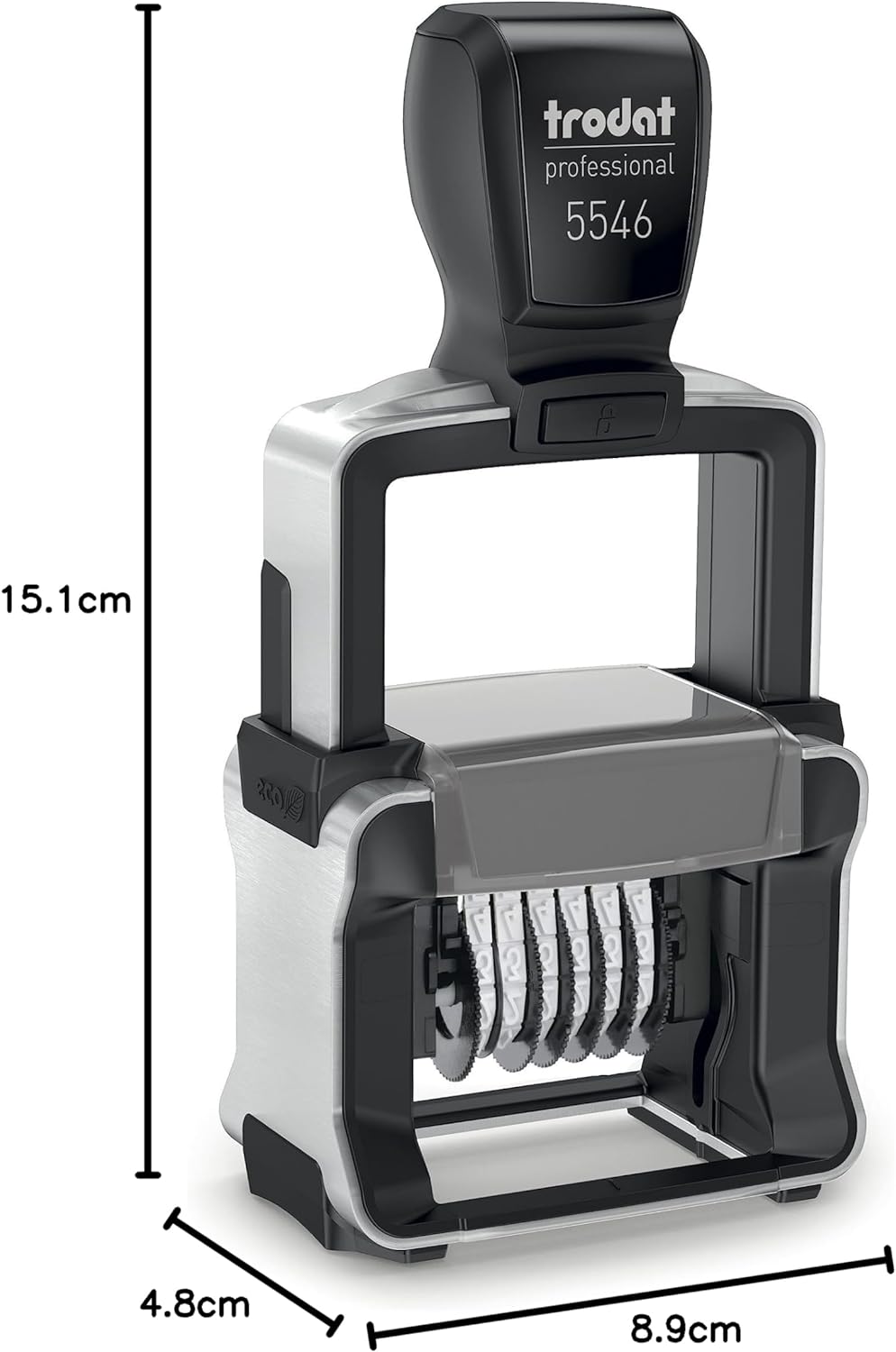 Trodat Professional 5546 Numberer Self Inking Stamp,Large Large Single