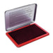 Imprint Handstempelkissen 9072M für den täglichen Bedarf zu Hause und im Büro – 1 Stempelkissen rot, robuster Metalldeckel, wasserbasierte Tinte, Größe 11 x 7 cm, optimal für Handstempel geeignet rot 11 x 7 cm Single