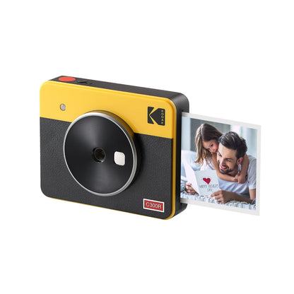 KODAK Mini Shot 3 Retro 4PASS 2-in-1 Instant Digital Camera and Photo Printer (3x3 inches)