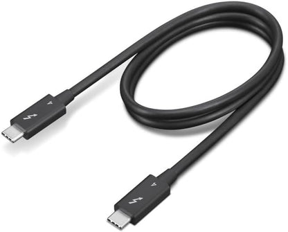 Lenovo 4X91K16968 Câble Thunderbolt 0,7 m 40 Gbit/s Noir
