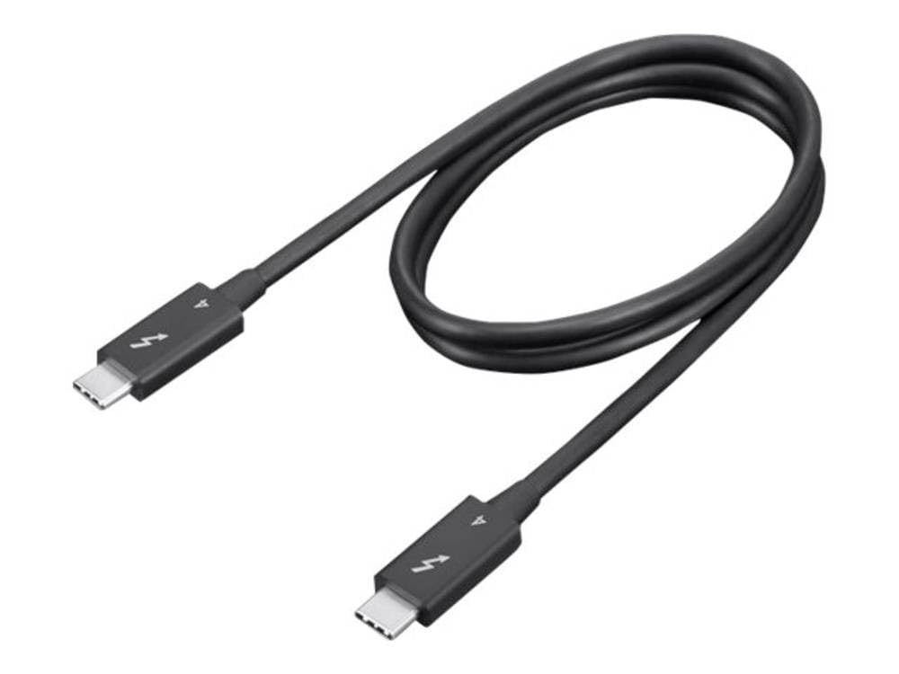 Lenovo 4X91K16968 Câble Thunderbolt 0,7 m 40 Gbit/s Noir