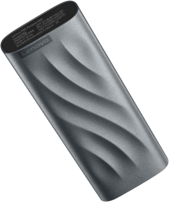 Lenovo P8 1TB Portable External Solid State Drive SSD, USB-C 3.2 Gen 2, Compatible with PC/Mac/Android, Metal Body, Silver PS8 1TB