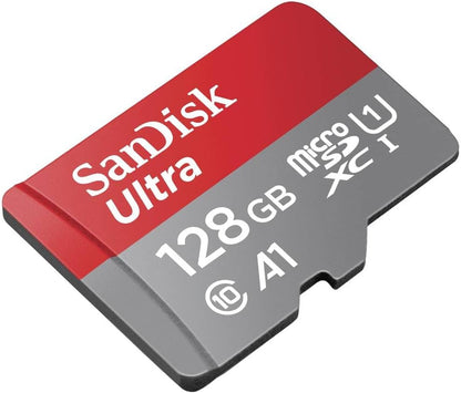 Sandisk 128GB Ultra microSDXC 140MB/s+SD Adapter