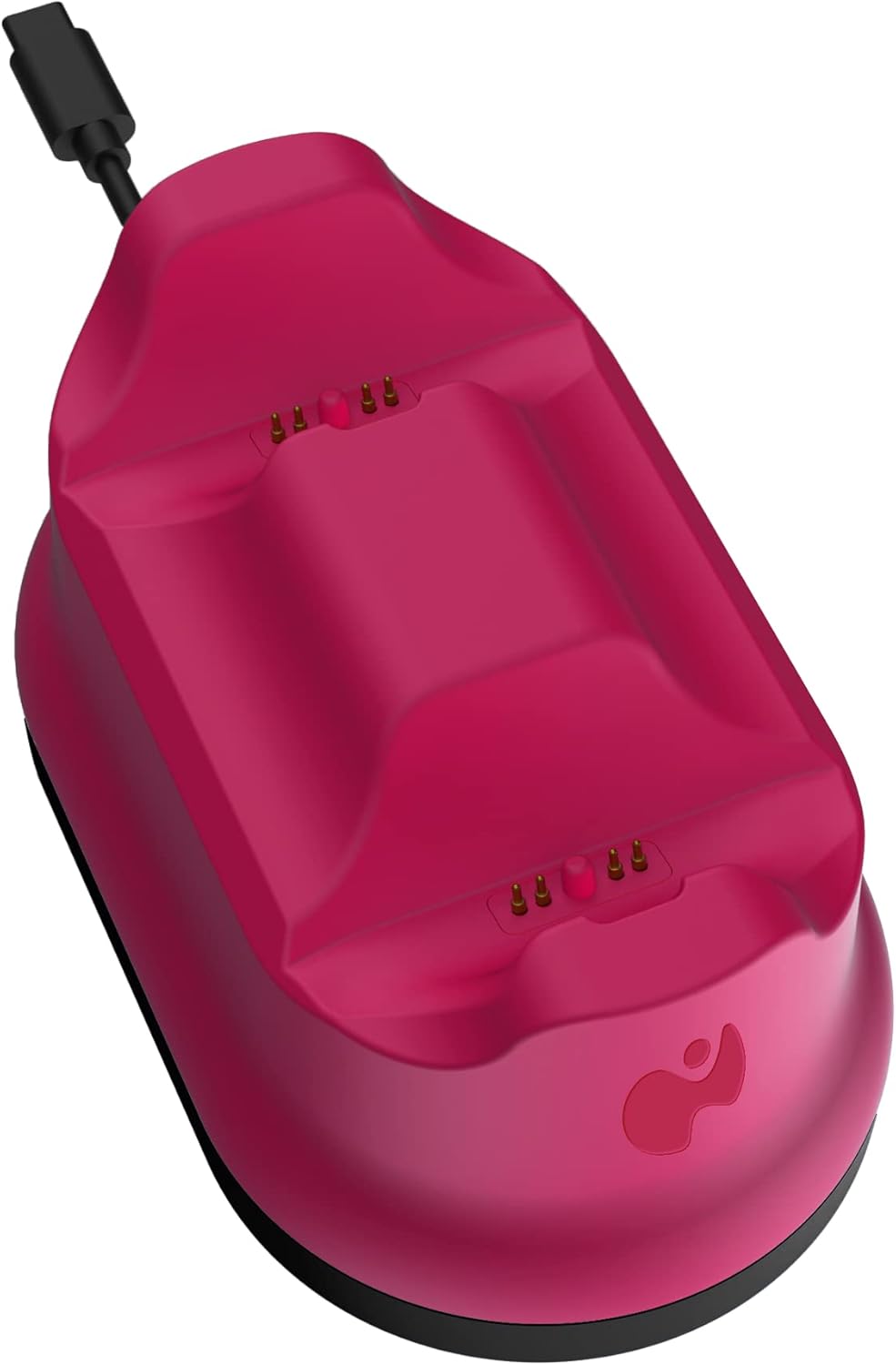 PDP Gaming PlayStation 5 METAVOLT Dual Charging Station for 2 Wireless PS5 Controllers (Cosmic Red