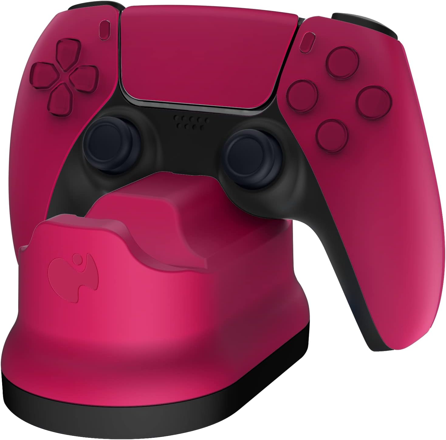 PDP Gaming PlayStation 5 METAVOLT Dual Charging Station for 2 Wireless PS5 Controllers (Cosmic Red