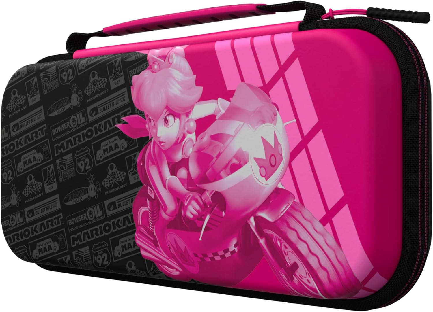 PDP Travel Case Plus Glow Grand Prix Peach Nintendo Switch
