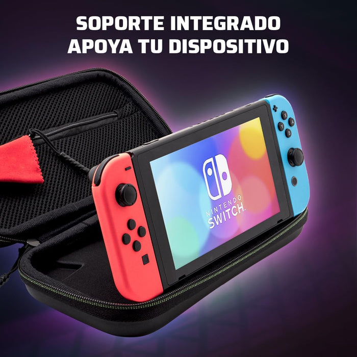 PDP Travel Case Plus Glow Grand Prix Peach Nintendo Switch