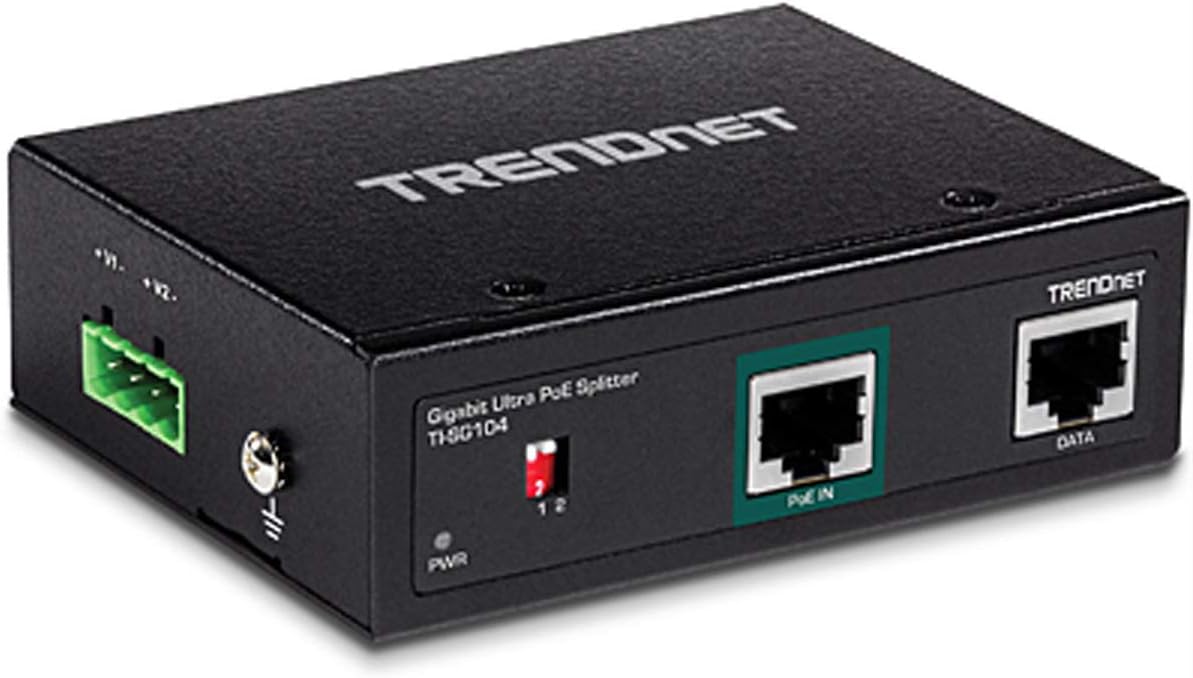TRENDnet TI-SG104 Industrial Gigabit Gigabit UPoE Splitter