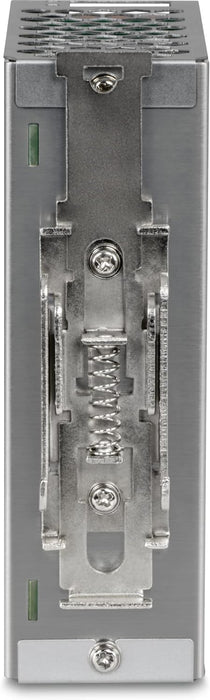 TRENDnet 150W, 52V DC, 2.89A AC to DC DIN-Rail Industrial Power Supply, Built-in Power Factor Controller Function, Extreme Operating Temperature Range -25° – 70° C (-13° – 158° F), Silver, TI-S15052 52V 150W