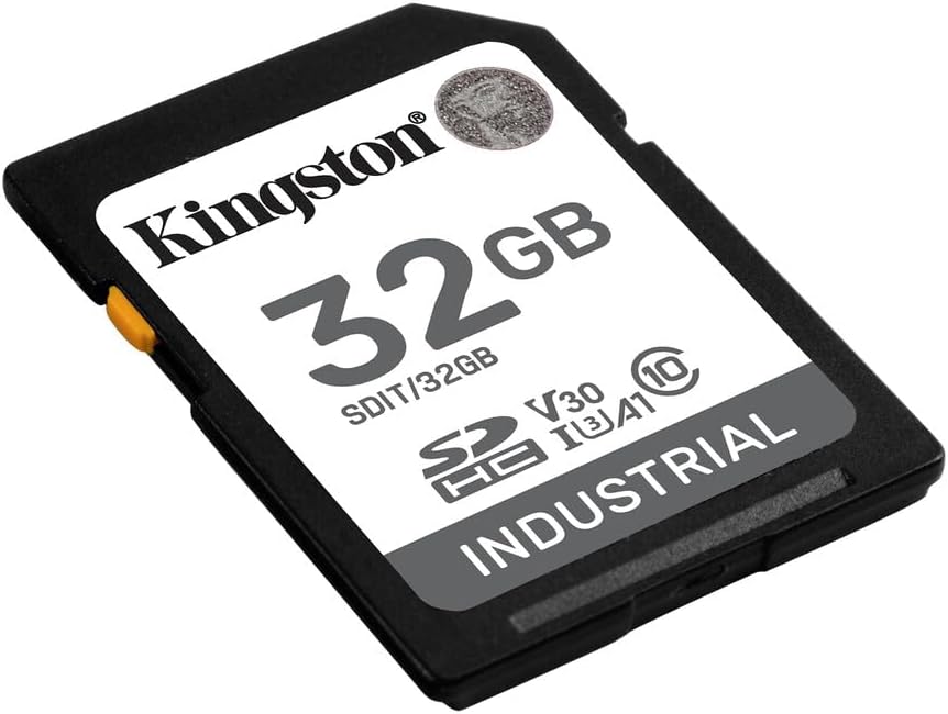 SD Card 32GB Kingston SDHC Industrial -40C to 85C