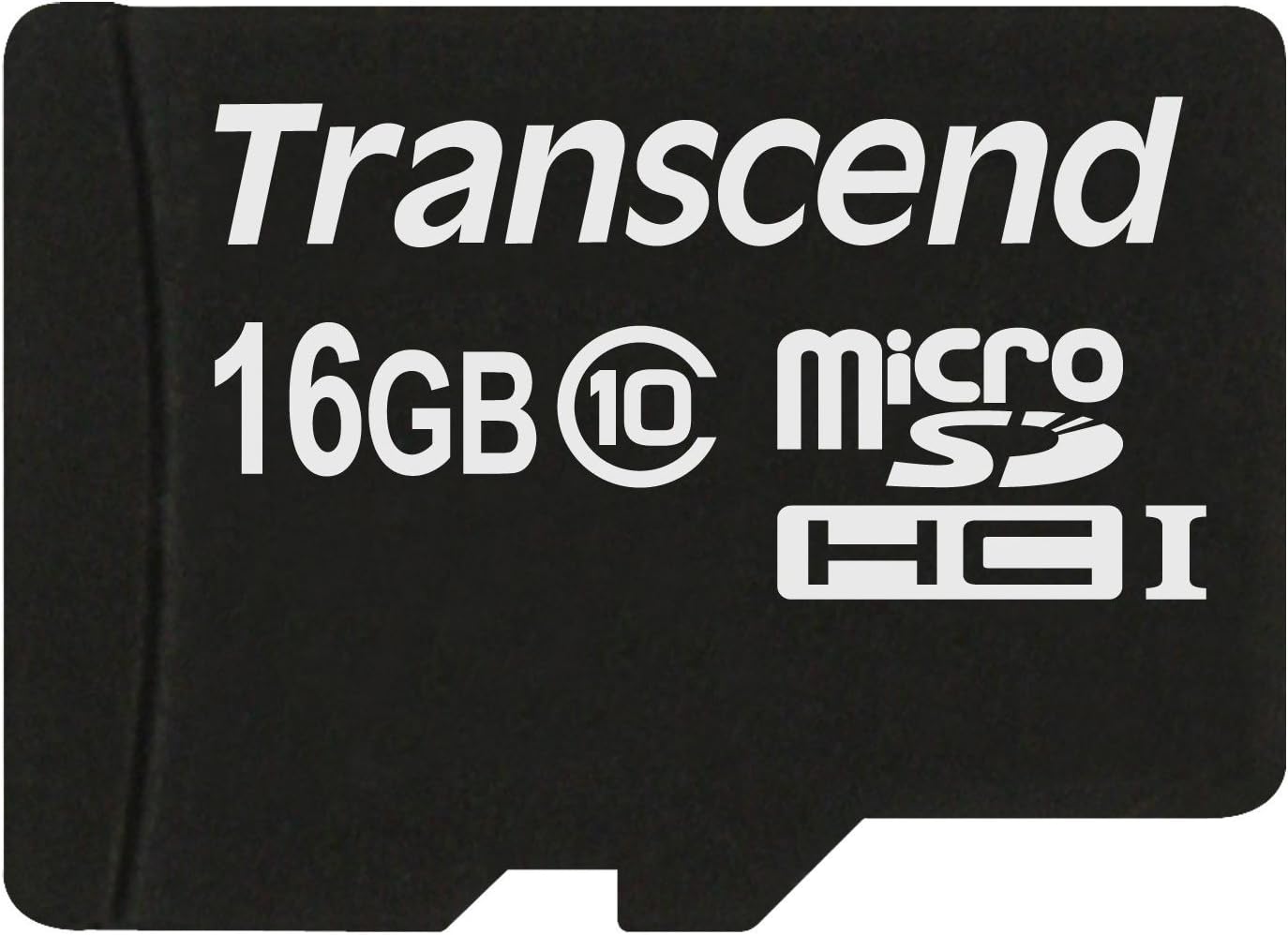 SD microSD Card 16GB Transcend SDHC Class10 w/ada