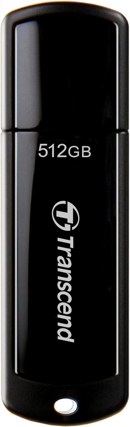 Transcend USB Drive 512GB JetFlash 700 USB3.1 Black