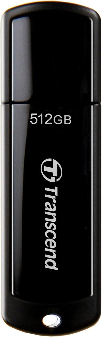 Transcend USB Drive 512GB JetFlash 700 USB3.1 Black