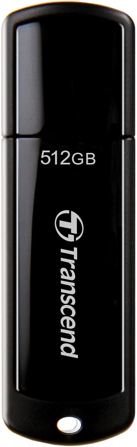 Transcend USB Drive 512GB JetFlash 700 USB3.1 Black