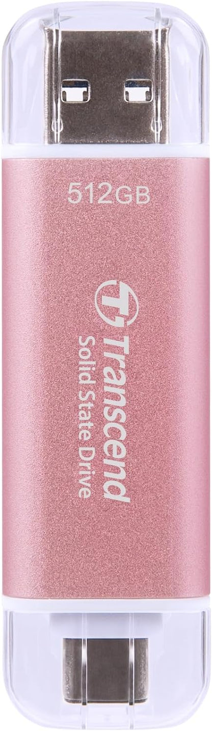 SSD 512GB Transcend ESD310P Portable, USB 10Gbps,