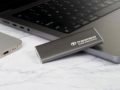 Transcend EXTERNAL SSD 1TB ESD265C 10Gbps, Type C - TS1TESD265C
