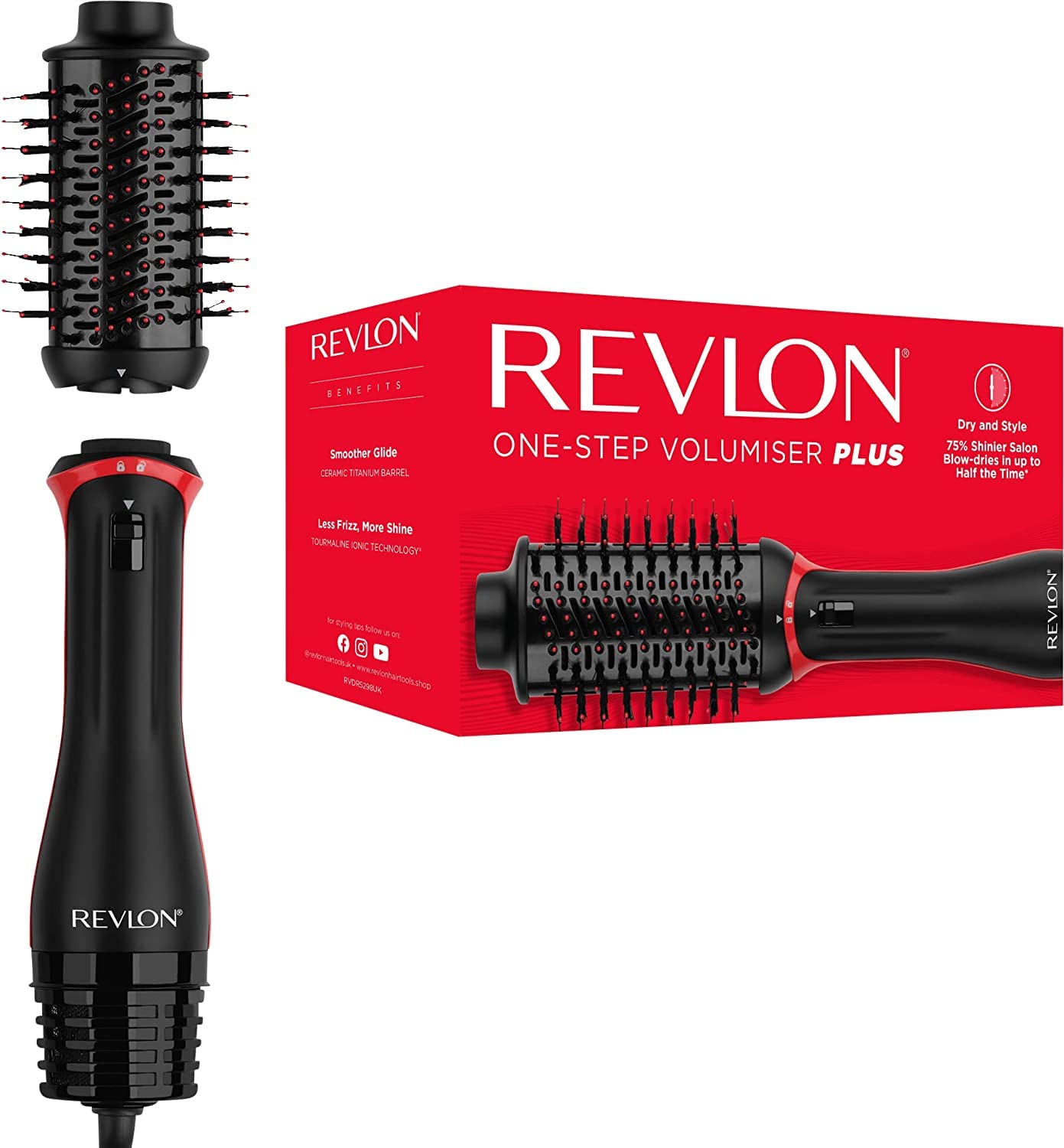 Revlon One-Step Haartrockner-Volumiser Plus-RVDR52