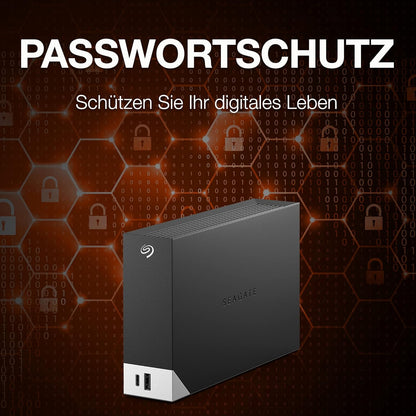 Seagate 8.9cm 10.0TB USB3.0 OneTouch Hub schwarz