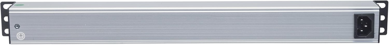 Intellinet 163613 19" 1U Rackmount 8-Output C19 Power Distribution Unit (PDU), With Removable Power Cable and Rear C20 Input