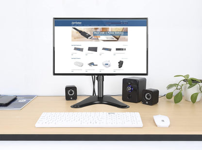 MANHATTAN 2.1 LED Lautsprechersystem USB BT Aux sc
