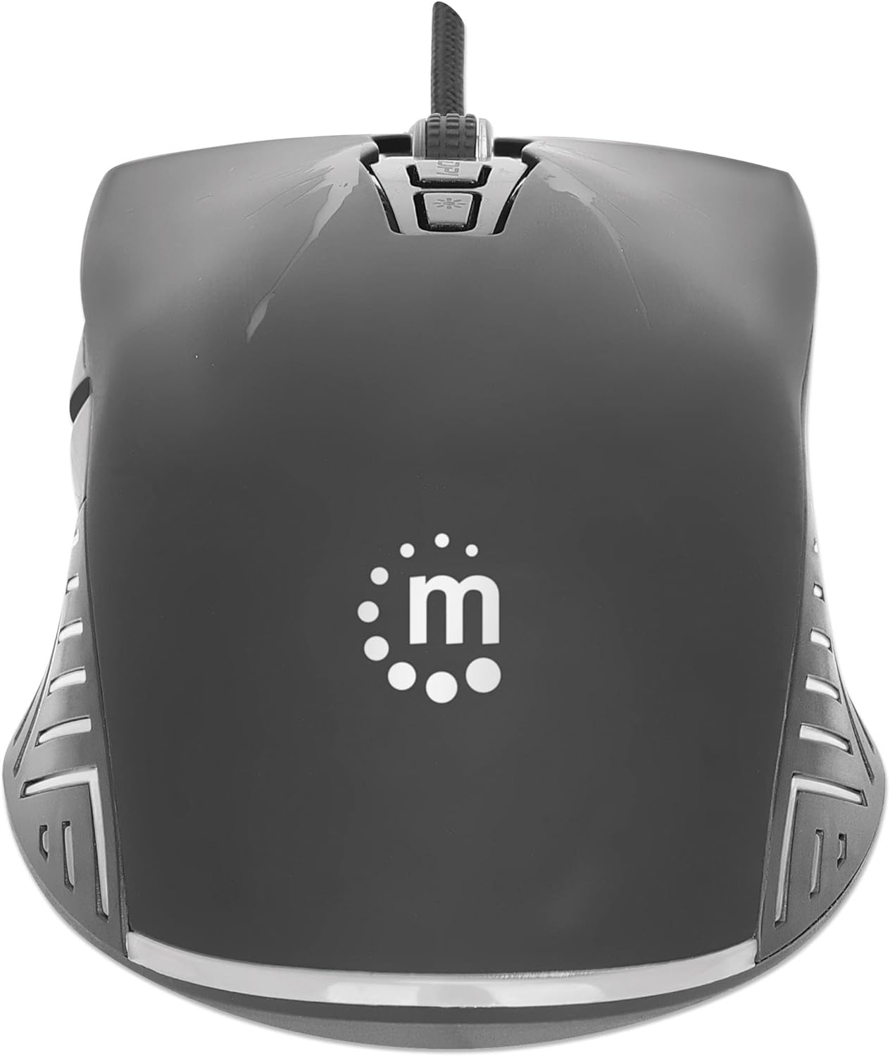 Manhattan Gaming Mouse 7 Buttons 7200dpi LEDs Black