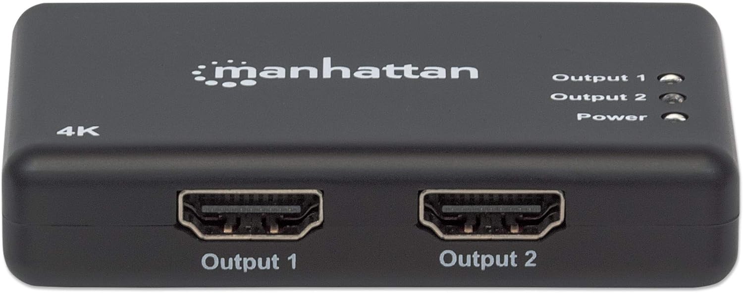 MANHATTAN 4K 2-Port HDMI-Splitter 4K@30Hz Netzteil