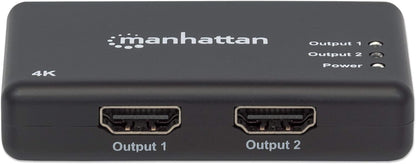 MANHATTAN 4K 2-Port HDMI-Splitter 4K@30Hz Netzteil