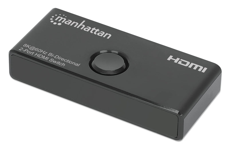 Manhattan 8K@60Hz Bi-directional 2-Port HDMI Switch 48G