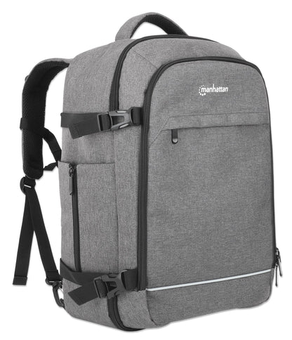 Manhattan 440370 borsa per notebook 43,9 cm (17.3") Zaino Grigio