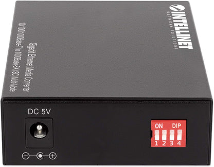Intellinet Gigabit Media Converter SC Multimode 550m Auto