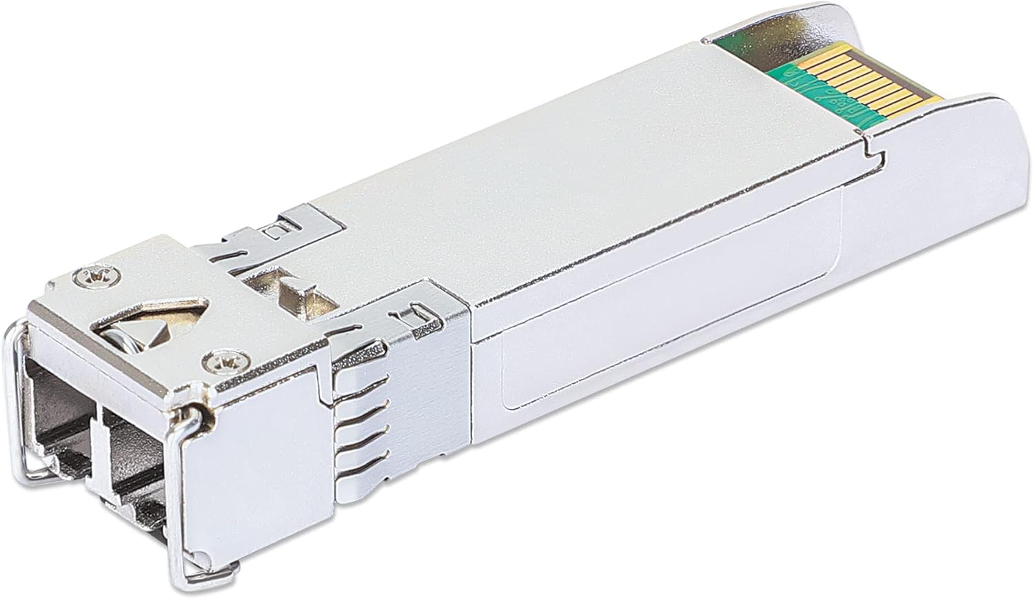 Intellinet Transceiver Module Optical, 10 Gigabit Fiber SFP+, 10GBase-SR (LC) Multi-Mode Port, 300m, Wavelength 850nm, Ethernet, Fibre, HPE Compliant, Equivalent to HPE J9150A / J9150D / JD092A /