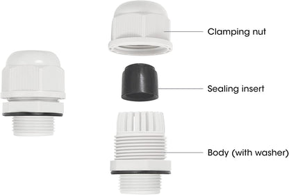 Intellinet 561952 Poe+ Fast Ethernet Outdoor Extension Kit White