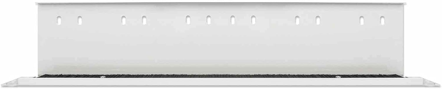 Intellinet 19 inch cable grommet, pack of 2, 1HE brushes, grey
