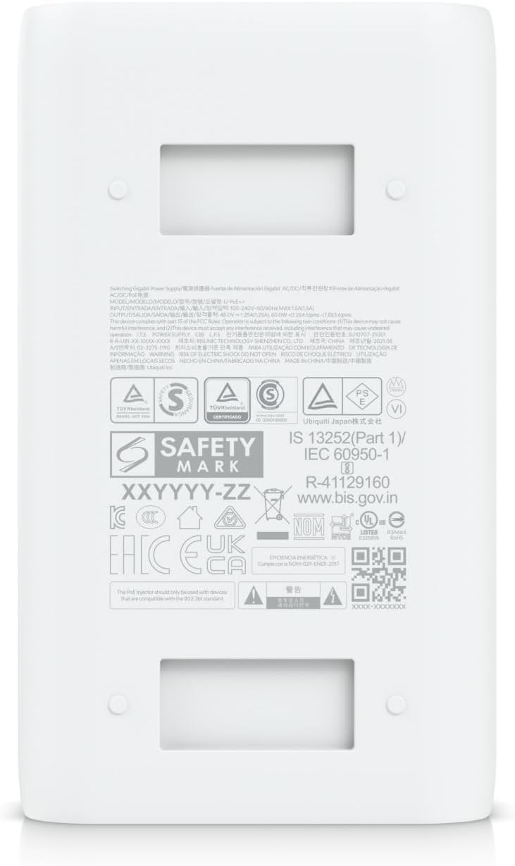 UBIQUITI UISP U-PoE Gigabit Ethernet 48 V