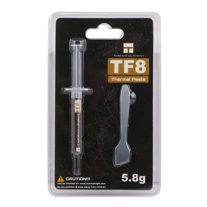 Thermalright TF8 Wärmeleitpaste 5,8g für alle Kühler, 13,8W/M-k mit Spachtel, Overclocking